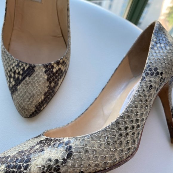 Jimmy Choo Snakeskin Pumps - Picture 2 of 14